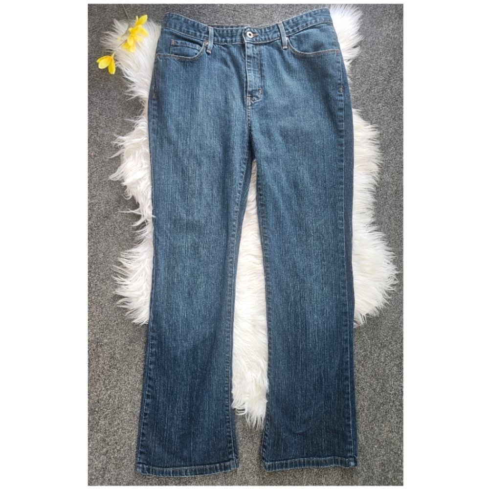L.L. Bean Bootcut Jeans, Size 10